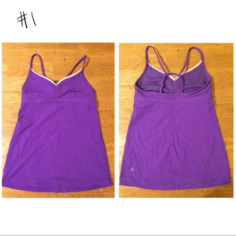 Lululemon tank top size 4